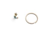 an image of a gold ring and a blue stone ring