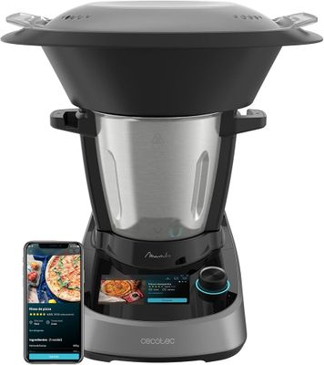 Cecotec Robot de Cuisine Multifonction Mambo Touch. 1600 W, …