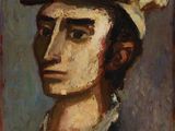 une image représentant un tableau d'un homme portant un chapeau