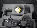 a black case with wires and wires inside of it