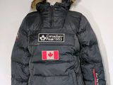 canada goose down parka with fur hood