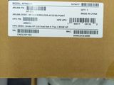 an open box with a barcode on it sitting on top of a table