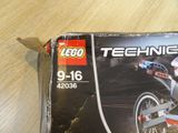 a box of lego technics sitting on a table
