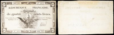 an old document with a picture of a bird on it