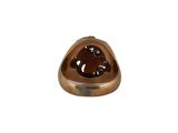 an image of a ring with a brown stone in it