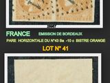 lot 411 - france - paris - exposition de bodeaux - lot ' n 41