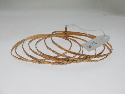 bracelet semainier or rose 750°/°° composé de sept bracele… - Photo 1