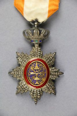 CAMBODGE. CROIX DE L'ORDRE ROYAL DU CAMBODGE, grade de cheva…