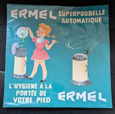 une publicité pour l'Ermel Superouble Automatique en français