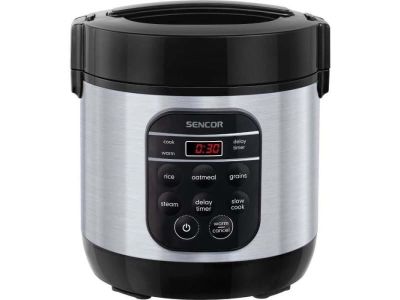 a close up of a rice cooker on a white background
