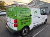 a van that is parked in a parking lot