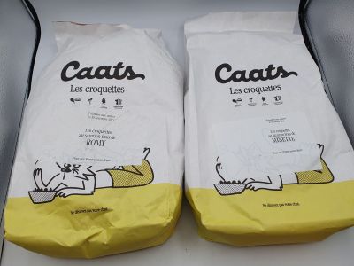 Lot de 2 - CAATS - Croquettes au saumon - Sans céréales - 41…
