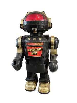 Robot Magnatron MT2 en plastique noir