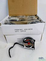 Lot de 24 mètres à ruban compacts de 3 m de la marque MECANI…