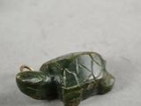 a small turtle that is sitting on the ground