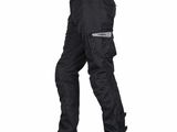 a picture of a pair of black pants on a white background