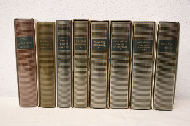 La Pléiade : PEGUY : Œuvres 1 vol. sous emboitage, RIMBAUD : œuvr...