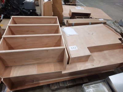 a lot of boxes that are sitting on the floor