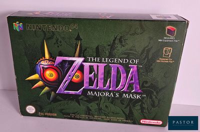 nintendo the legend of zelda majora mask box