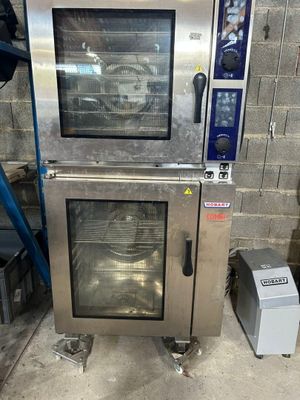 1 Four mixte Combi HOBART N°BYP27535904 Modèle HEJ611E-45-LA…
