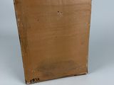 an image of a cardboard box with a piece of paper on it