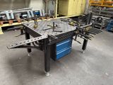 an image of a workbench in a factory with tools on it