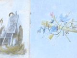 une photo d'un livre sur lequel figure l'image d'une maison