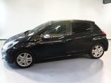 a picture of a black car parked in a garage