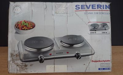 Plaque de cuisson posable SEVERIN - K1014 - 2 foyers en font…