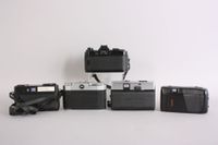 5 appareils photo argentiques : KODAK Retina, NIKON RF 2, FU… (photo 2)