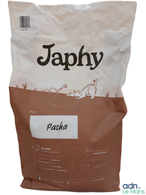 a bag of pasta sitting on a white surface
