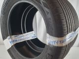 a close up of a tire with a tape around it