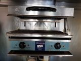 an image of a commercial pizza oven in a commercial kitchen