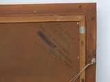 an image of a picture of a painting on a wooden frame