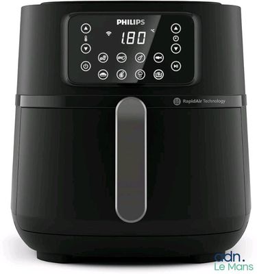 Friteuse à air chaud Philips avec écran numérique et minuterie