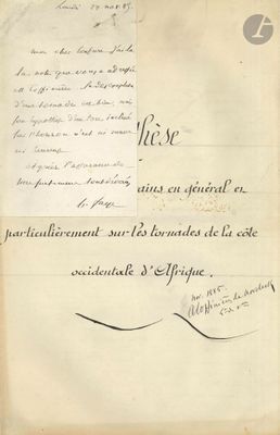 André COFFINIÈRES DE NORDECK (1848-1917) capitaine de vaisse…