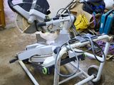 a picture of a sawhorse sitting in a garage