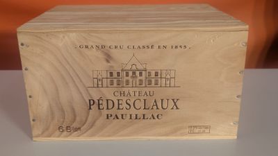 6 Bouteilles PEDESCLAUX PAUILLAC 2013 ROUGE