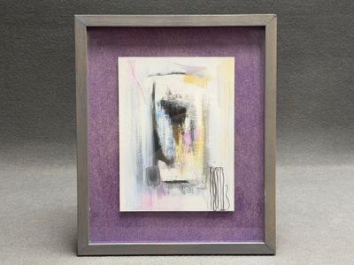 Ecole XX° Composition abstraite