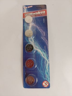 a close up of a pack of batteries on a white surface