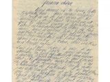 une lettre manuscrite du président des états-unis