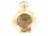 an image of a gold pocket watch on a white background