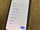 an iphone is sitting in a box on a table
