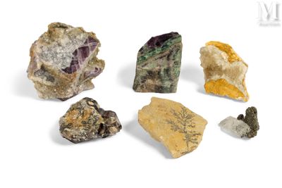 Lot de mineraux