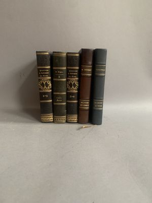 Lot de 5 ouvrages : - HISTORIETTES DE TALLEMANT DES REAUX To…