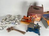 a lot of items that are sitting on a table