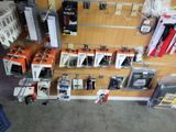 many electronics on the wall in the store for sale
