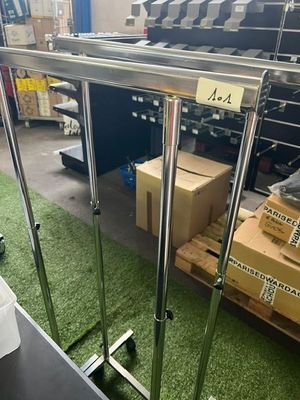 many boxes on the shelf in the warehouse