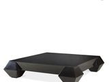 an image of a black coffee table on a white background