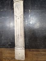 Cheminée Louis XV en pierre calcaire. (photo 2)